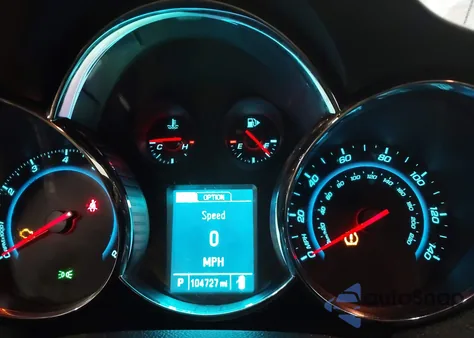 2014 Chevrolet Cruze 1Lt Auto from USA, damaged, VIN 1G1PC5SB6E7375884